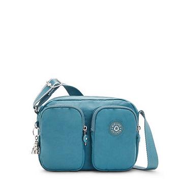 Kipling Patti Crossbodytassen Turquoise | BE 1210PJ